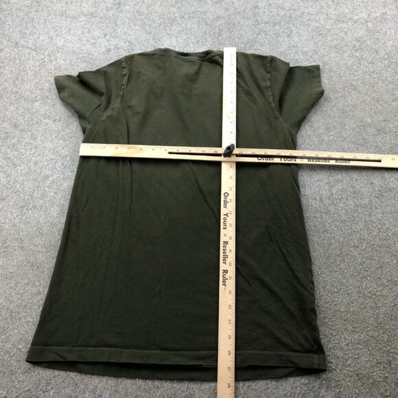 Black Riffle Coffee Company Shirt Mens Medium Green Rooster - Picture 5 of 6